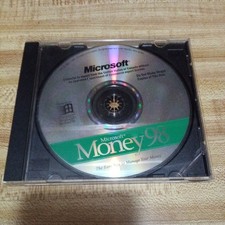 Rare Microsoft Money 98 Financial Suite CD-ROM For Windows 95/NT - Vint-Software picture