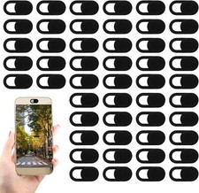 50 Pcs Webcam Cover Slide, 0.023 Inch Ultra-Thin Universal Laptop Camera Cover S picture
