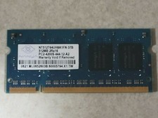 GENUINE NANYA LAPTOP MEMORY RAM STICK 512MB 2RX16 PC2-4200S NT512T64UH8A1FN-37B picture