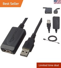 USB 2.0 Extension Cable, USB-A Male to Female Active Repeater Cable for Print... picture