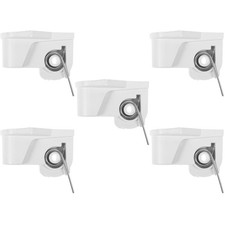 5Pcs White ABS Floor Fan Neck Motor Fixed Bracket Accessory for Home Use picture