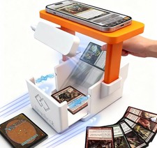 Card Scanner - MTG Trading Card Standwith LED Light & Magnetic Base, Compatible picture