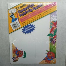 Crayola Computer Printer Paper 20 Sheets 8-1/2x11 Inches With 10 Envelopes picture