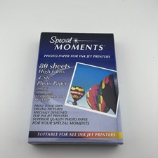 Special Moments New Digital Photo Paper Ink Jet Printer Glossy 20 Sheets 4 X 6 picture