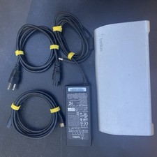 Belkin Thunderbolt Express Dock F4U055 FireWire 800 Dock A1463 Style USB3 picture