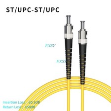 20m 30m 40m 50m 100m ST UPC to ST UPC Single Mode Simplex Fiber Optic Patch Cord picture