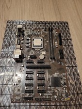 B250 BTC-12P ATX Mining Motherboard Intel LGA1151 DDR4 12 PCIe RJ-45 W G4400 Cpu picture