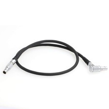 0B 2 Pin Right Angle to 2 Pin Stright Plug for ARRI Alexa Teradek Bond Power ... picture