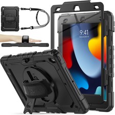 SEYMAC stock Case for iPad 9th/ 8th/ 7th Generation 10.2'', Shockproof with Scre picture