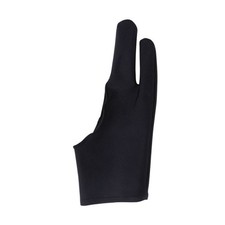 1Pc Two-Finger Anti-Stain Glove Black for Right Or Left Hand Digital Art picture