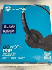 JLAB Go Work Pop Wireless On-Ear Headset 50+ Hrs Worktime BLACK picture