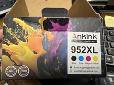 Ankink 952xl Black Cyan Magenta Yellow NON-OEM ink Cartridges New  picture