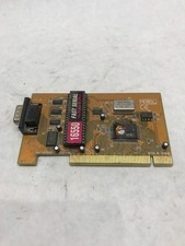 SIIG CYBERPRO JJ-P01012-S7 S6 PCI  DB9 RS232 Serial Port Card 1 port UNTESTED DW picture