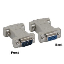 KNTK DB9 9Pin Male to HD15 15Pin Female Adapter RS-232 to CGA VGA Connector picture