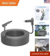 Durable 30FT Cat 6 Ethernet Cable for Starlink Gen 2 - All-Weather Reliability picture