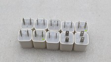 Lot of 10 - OEM Authentic Apple Cube (A1385 A1265) 5W Wall Charger For Free S/H picture