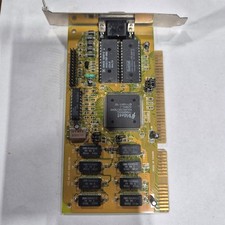 VINTAGE 1992 TRIDENT TVGA TVGA8900CL ISA VGA CARD KC7-89CLD248 MXB12 picture