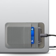 Afterplug 2Pocket SSD & Hard Drive Holder for Laptop, Reusable 3M Adhesive picture