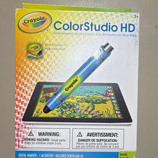 Crayola ColorStudio HD Stylus for Apple iPad, Blue, Battery Powered picture