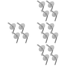 Durable Iron Fan Stand Assembly Screws Silver 16Pcs Fan Base Hardware picture