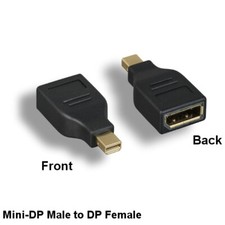 Kentek Mini DisplayPort 1.2a Male to DisplayPort Female Adapter 4K HD Monitor picture