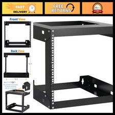 9U Wall Mount Rack Open Frame 19