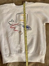 Scarce 1986 The Apple Collection Picasso Art Logo Childs Macintosh Sweatshirt M picture