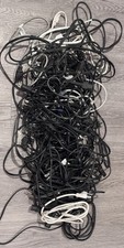 Bulk Lot Of 40 Different Power Cables picture