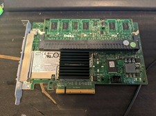 Dell 0F989F Perc 6E SAS Raid Controller + 0KR174 Rechargeable Battery picture