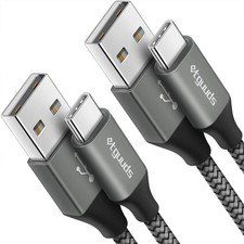 etguuds USB to USB C Cable 3ft, 2-Pack USB A to USB C Charger Cord Type C picture