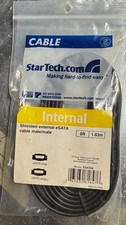 StarTech ESATA6 eSATA to eSATA Cable 6 ft, New in original packaging picture