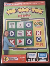 Lakeshore Interactive Whiteboard Software HH611 Tic-Tac-Toe Phonics Gr 1-3 picture