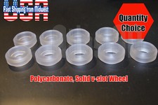 PolyCarbonate Solid V Wheel for V-Slot, 2020 Extrusion, Compatible w/ Openbuilds picture
