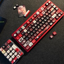Love and Deepspace Sylus Keycaps PBT OEM 140 Keys for Cherry Mechanical KEYBOARD picture