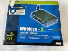 LINKSYS WET54G 2.4GHZ 802.11G WIRELESS G ETHERNET BRIDGE 54 MBPS picture