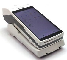 Castles SATURN1000 Card Payment Terminal Contactless 10512037 + Dock S1F2B picture