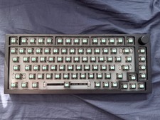 GMMK PRO GAMING KEYBOARD fom Glorious. Used once w/durcok Smokey linear switch  picture