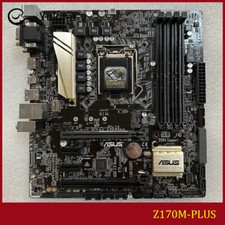 FOR ASUS Z170M-PLUS DDR4*4 64GB LGA 1151 HDMI VGA DVI Micro ATX Motherboard Test picture