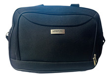 London Fog Sterling Edition Laptop Briefcase Shoulder Messenger Bag Black picture