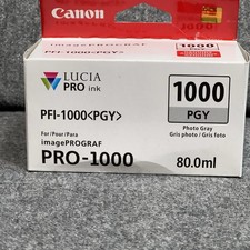 Lucia Pro ink PFI-1000 PGY Pro-1000 80.0ml Photo Gray 1115H19 Ink Cannon picture
