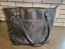 Targus Black Nylon and Faux Leather 15