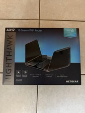 **NETGEAR Nighthawk AX12 - 12-stream AX6000 WiFi Router Model RAX120 w Box picture