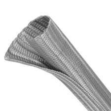 Split Wire Loom Tubing, Cable Protector Sleeve, Braided Cable Management picture