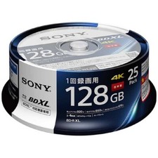 SONY BD-R for Video 128GB 1-4 x Printable Spindle Blu-ray Disc 25pcs 25BNR4VAPP4 picture