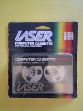 Vintage Laser Computer Cassette (SEALED NEW) 10 Min. w KMart Price Tag picture