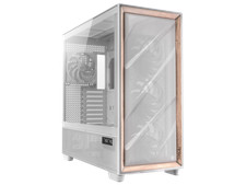 Antec Flux Pro White, 6 x PWM Fans Included, High-Airflow Front Panel with Birch picture