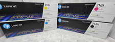 HP 218A Black/Cyan/Magenta/Yellow Standard Yield Toner Cartridge - 4 Pack New picture