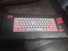 Red Dragon FIZZ K617 60 White & Pink Mechanical keyboard picture
