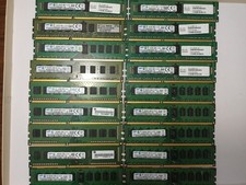 (LOT OF 18) SAMSUNG 4GB 2RX8 DIFFERENT TYPES PC3-10600R-09 LOOK FOR DETAILS picture