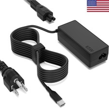 ThinkPad USB-C Charger for Lenovo Chromebook 65w Power Cord Type C Computer picture